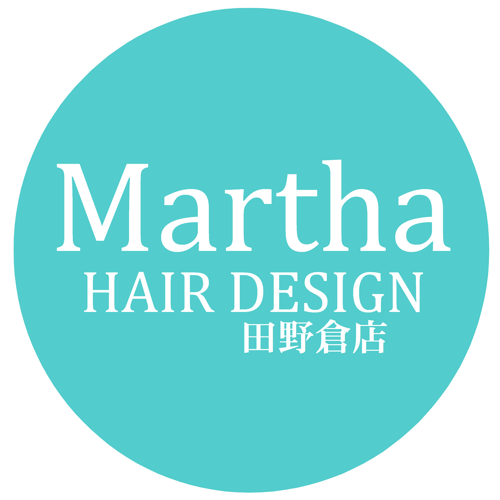 Martha HAIR DESIGN 田野倉店 ロゴ