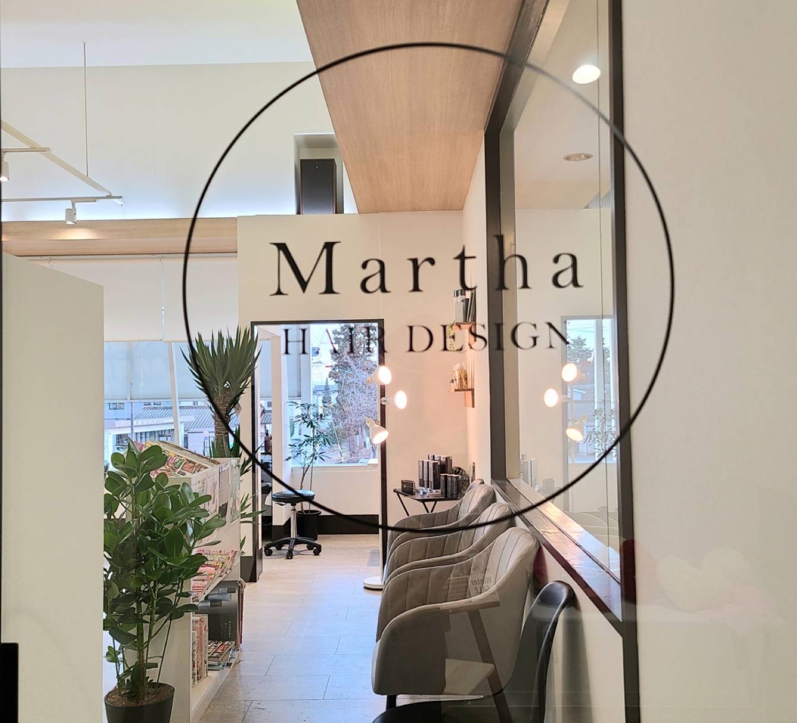Martha HAIR DESIGN 安曇野店の店内写真